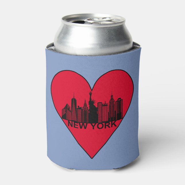 New Yorker Skyline Dosenkühler (Kanne Vorderseite)