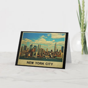 New Yorker Skyline Karte