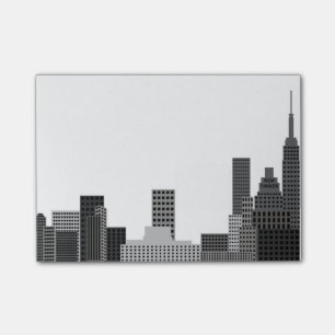 New Yorker Skyline Post-it Klebezettel