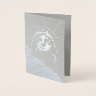 New Yorker Souvenir-Grußkarten Benutzerdefiniert S Folienkarte