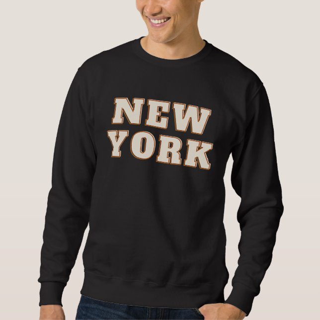 New Yorker Staat Sweatshirt (Vorderseite)