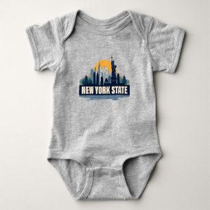 New Yorker Staat, USA Baby Strampler