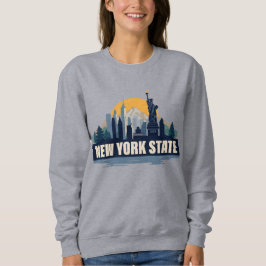 New Yorker Staat, USA Sweatshirt