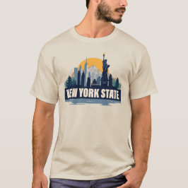 New Yorker Staat, USA T-Shirt
