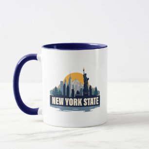 New Yorker Staat, USA Tasse