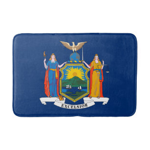 New Yorker Staatsflagge Badematte