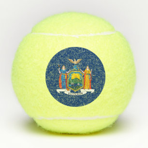 New Yorker Staatsflagge Tennisbälle