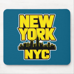 New Yorker Stadt-Skyline Bronx Queens Manhattan St Mousepad