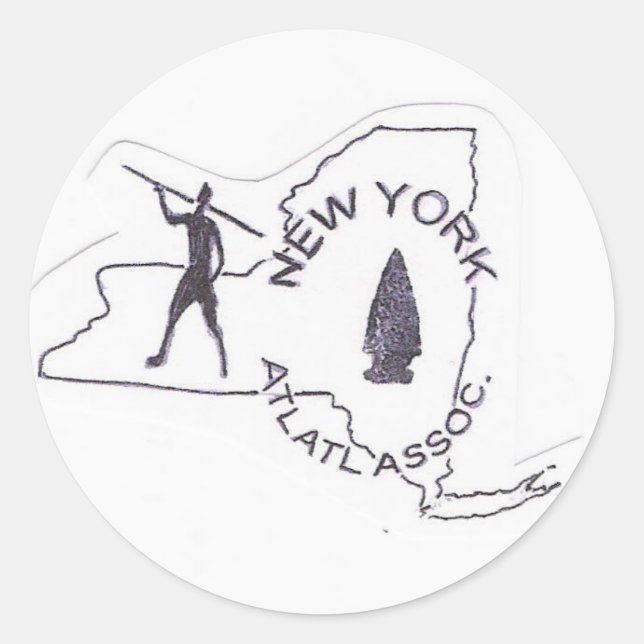 New Yorker Sticker (Vorderseite)
