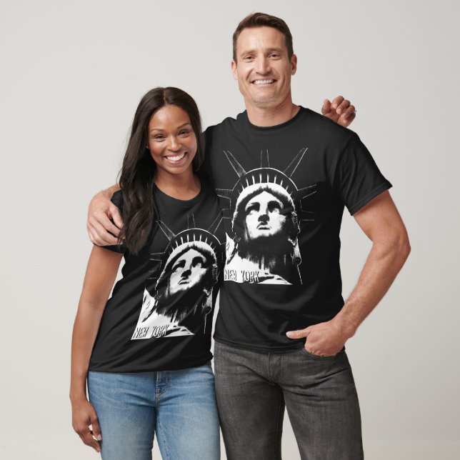 New Yorker T - Shirt - Die Freiheitsstatue der Män (Unisex)