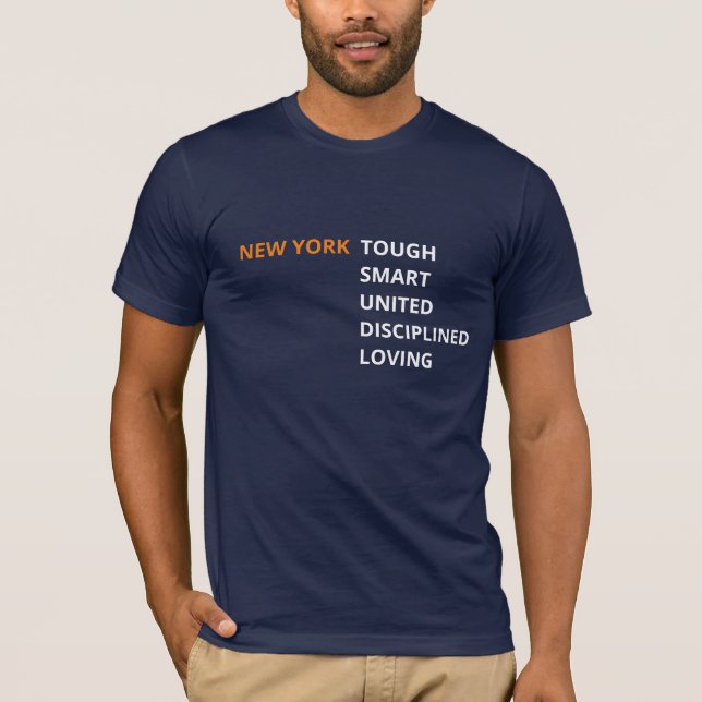 New Yorker Teig T-Shirt (Vorderseite)