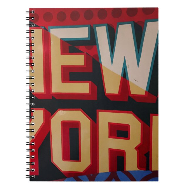 New Yorker Text Notizblock (Vorderseite)