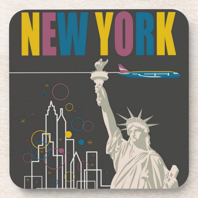 New Yorker Untersetzer (Vorderseite)