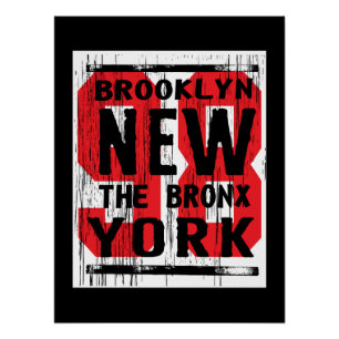 New Yorker Vermächtnis: Borough Pride & Urban Edge Poster