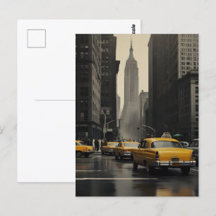 New Yorker Vintage-Poster Postkarte