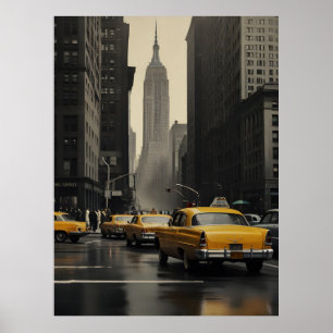 New Yorker Vintageplakat Poster