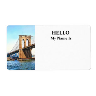 New Yorker Widerlager der Brooklyn Bridge