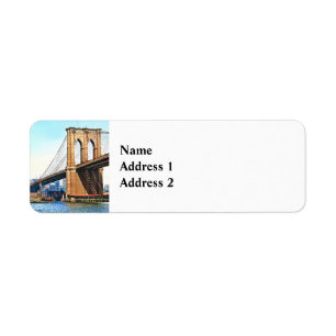 New Yorker Widerlager der Brooklyn Bridge