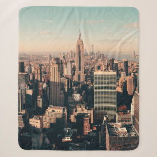 New Yorker Wolkenkratzer Dachterrasse Stadtansicht Sherpadecke