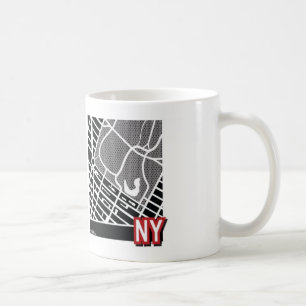 New- Yorkkarte Tasse