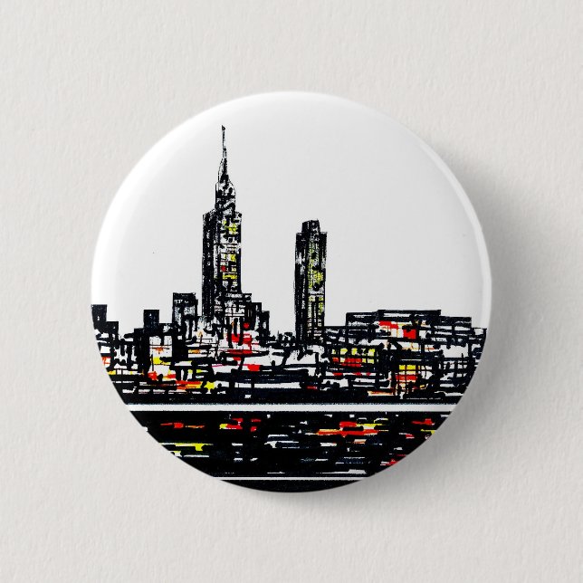 New- Yorkknopf-Abzeichen Button (Vorderseite)