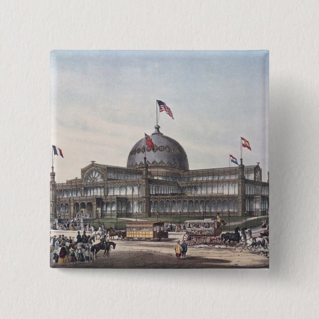 New Yorkkristallpalast Button (Vorderseite)