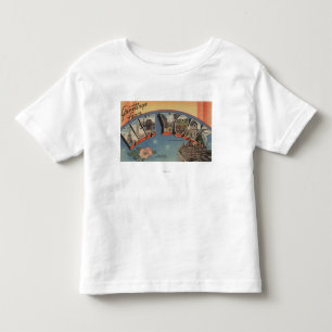 New YorkLarge Letter ScenesNew York Staat Kleinkind T-shirt