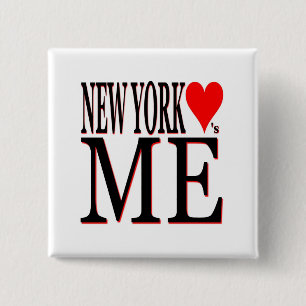 New- YorkLieben ich Button