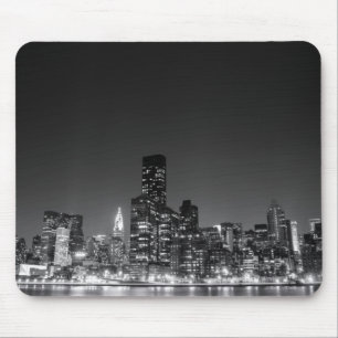 New- YorknachtSkyline Mousepad