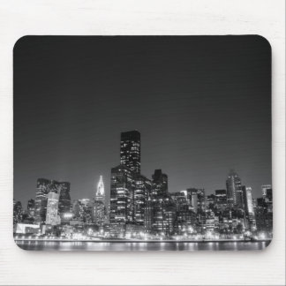 New- YorknachtSkyline Mousepad