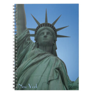 New- Yorknotizbuch-Freiheitsstatue zapft Geschenke Notizblock