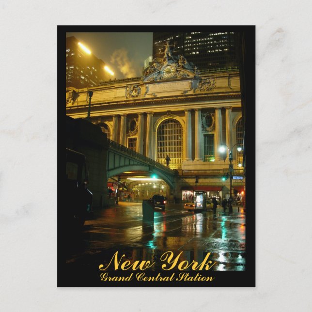 New- Yorkpostkarten-großartige zentrale Postkarte (Vorderseite)