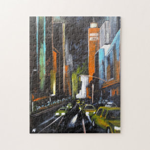 New Yorks elektrische Mitternachtsmalerei - Alfred