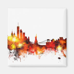 New- YorkSkyline Magnet