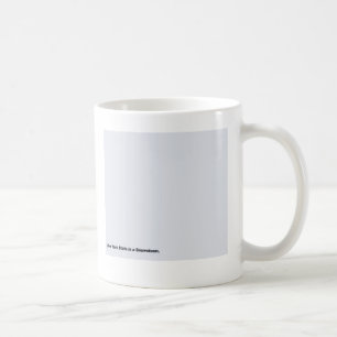New- YorkStaat in einem Schneesturm Kaffeetasse
