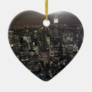 New- Yorkverzierungs-New- Yorkandenken-Dekoration Keramik Ornament