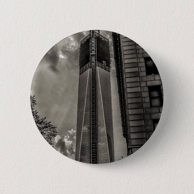 New- YorkWorld Trade Center-Freiheits-Turm Button (Vorderseite)