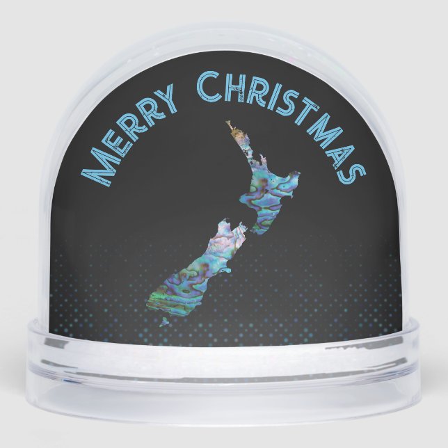 NEW ZEALAND CHRISTMAS MAP PAUA (Avant)
