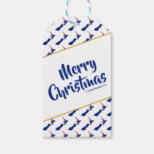 NEW ZEALAND Custom Frohe Weihnachtsbibel-Schrift Geschenkanhänger