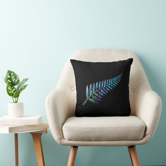 NEW ZEALAND FERN PAUA KISSEN (Stuhl )