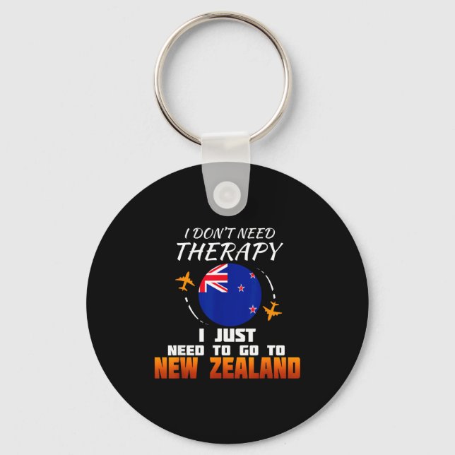 New Zealand Flag I Vacation I Funny New Zealand  Schlüsselanhänger (Vorderseite)