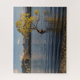 New Zealand Jigsaw Puzzle - Lake Wanaka tree