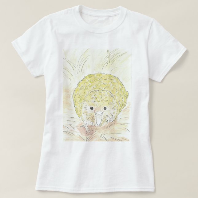 New Zealand Kakapo oiseau T-shirt (Design devant)