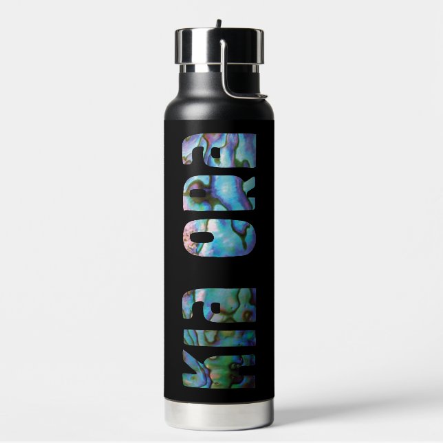 NEW ZEALAND KIA ORA PAUA TRINKFLASCHE (Links)