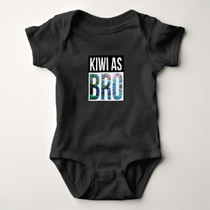 NEW ZEALAND KIWI ALS BRO PAUA BABY STRAMPLER