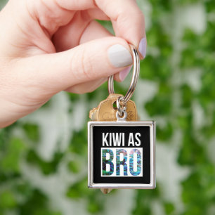 NEW ZEALAND KIWI ALS BRO PAUA SCHLÜSSELANHÄNGER