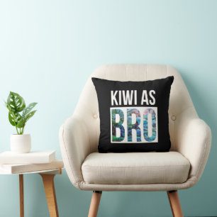 NEW ZEALAND KIWI ALS SPRICHWORT KISSEN