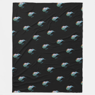 NEW ZEALAND KIWI EINFACH PAUA FLEECEDECKE