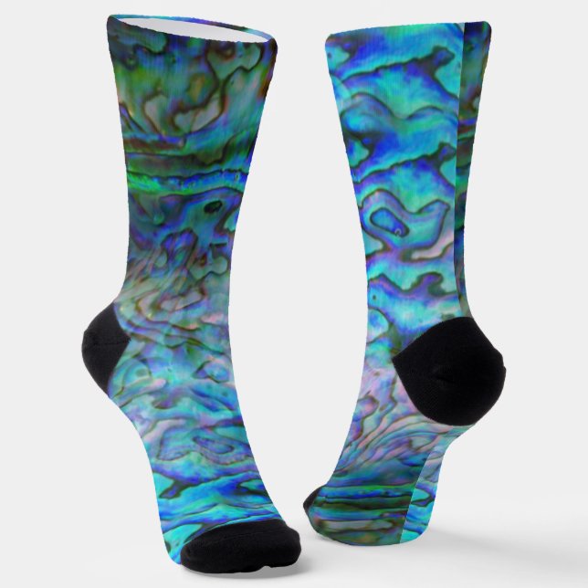 NEW ZEALAND KIWI PAUA SOCKS SOCKEN (Gewinkelt)