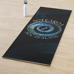 NEW ZEALAND KORU PAUA YOGA MAT YOGAMATTE